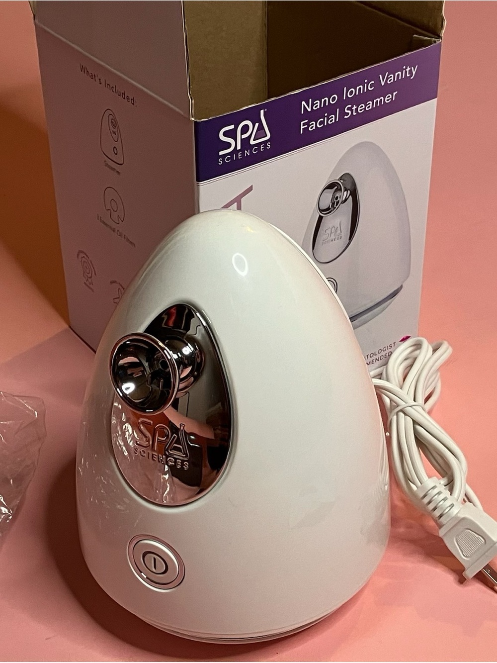 Spa Sciences CIRRA Nano Ionic Vanity Facial Steamer - Picture 2 of 6